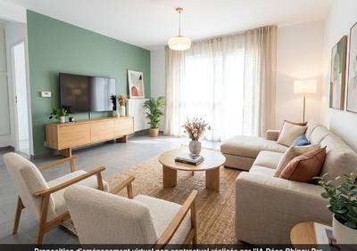 Appartement - 60 m² - 3 pièces