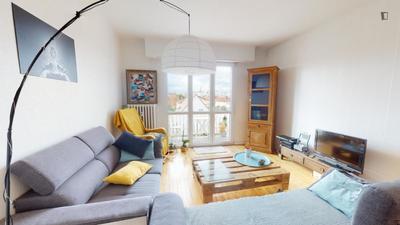 Chambre - 11 m² - 3 pièces