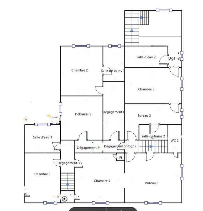 Maison - 310 m² - 12 pièces