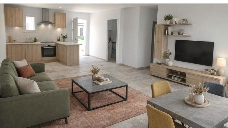 Maison - 90 m² - 5 pièces