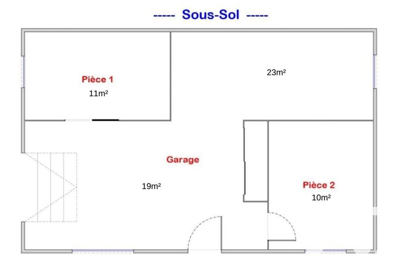 Maison - 135 m² - 3 pièces