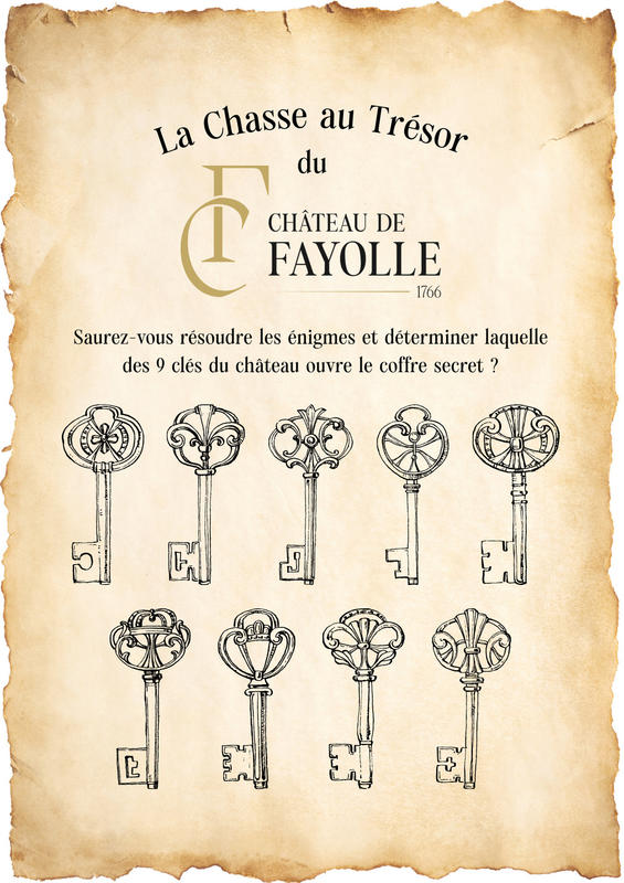 Chasse au trésor du château de Fayolle