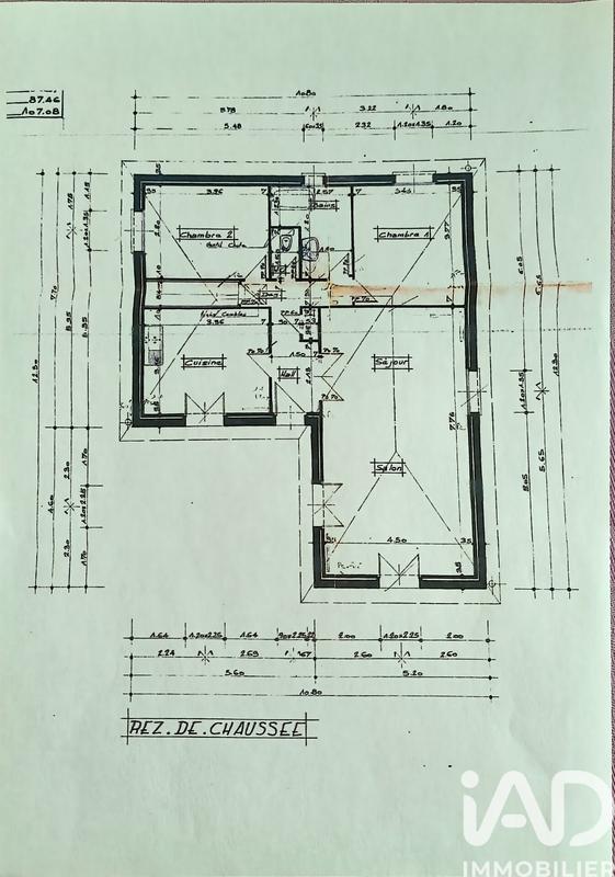 Maison - 102 m² - 5 pièces