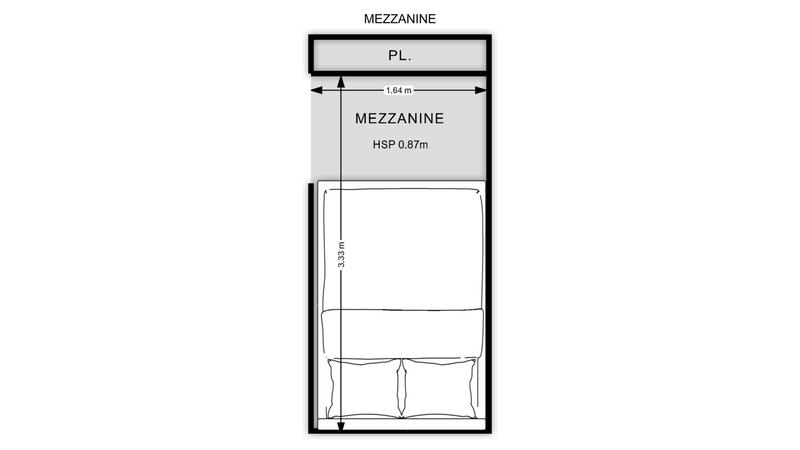 Appartement - 12 m² - 1 pièce