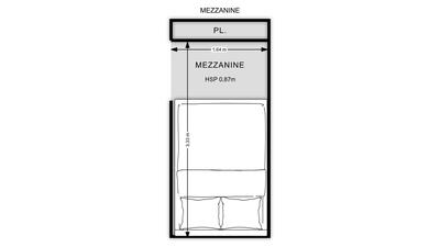 Appartement - 12 m² - 1 pièce