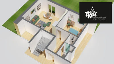 Appartement - 37 m² - 2 pièces