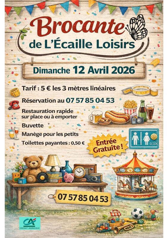 Brocante de l'ecaille loisirs