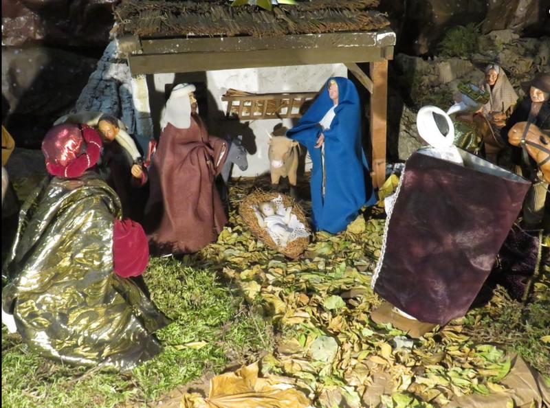 La crèche de Noël à Saint-Michel