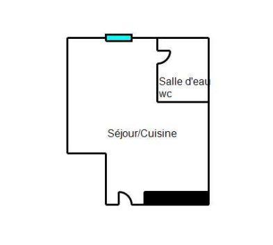 Appartement - 44 m² - 3 pièces