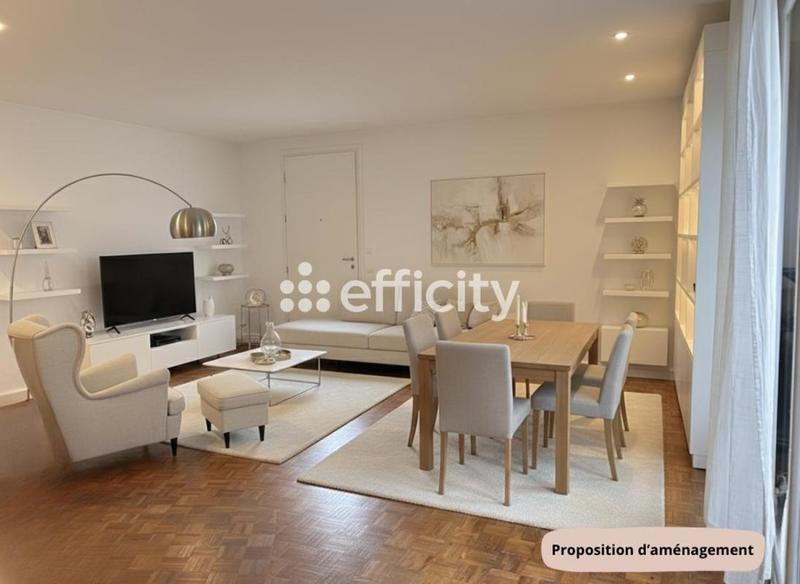 Appartement ancien - 90 m² - 5 pièces