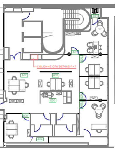 Bureau - 235 m² - 4 pièces