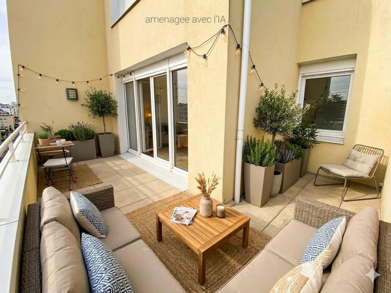 Appartement - 60 m² - 2 pièces