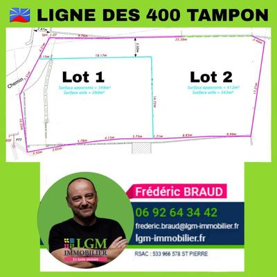 Terrain constructible - 343 m²