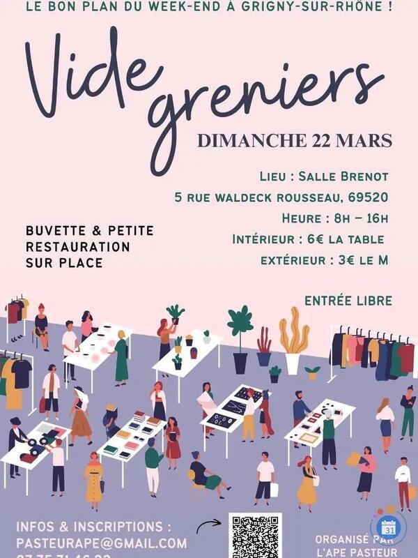 Vide grenier de l'ape pasteur