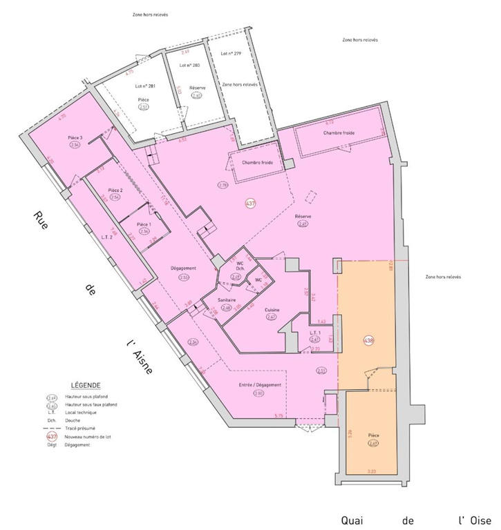 Local commercial - 349 m²