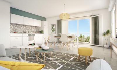 Appartement - 46 m² - 2 pièces