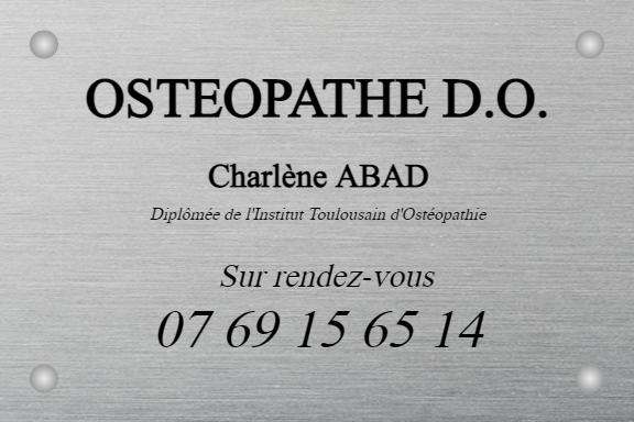 Charlène Abad Ostéopathe D.O.