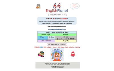 Stage anglais "winter party"