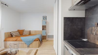 Studio - 19 m² - 1 pièce