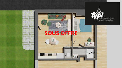 Appartement - 29 m² - 2 pièces