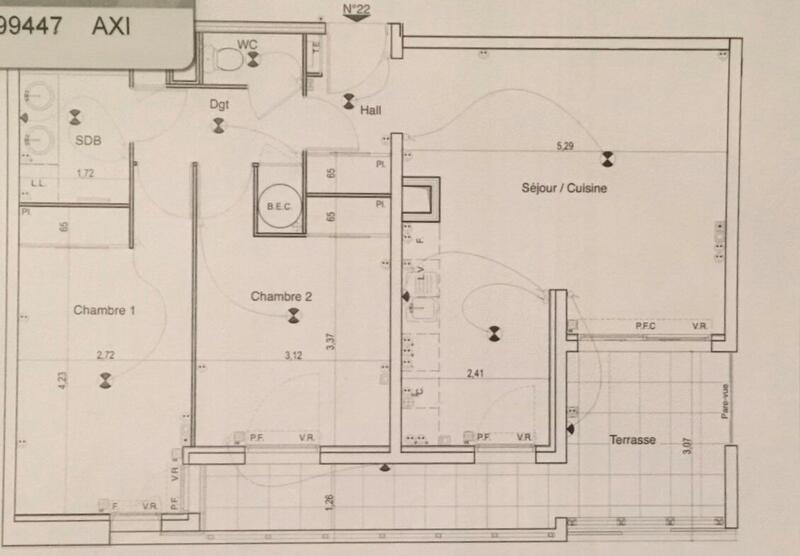 Appartement - 68 m² - 3 pièces