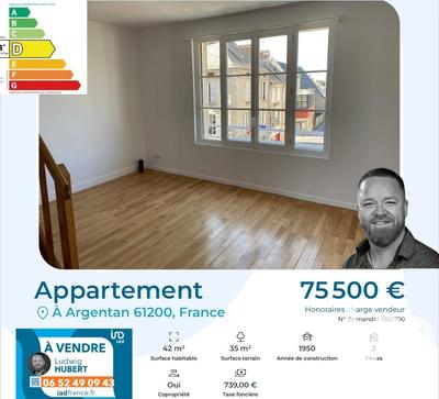 Appartement - 42 m² - 3 pièces