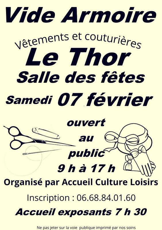 Vide armoire - vêtements et couturières