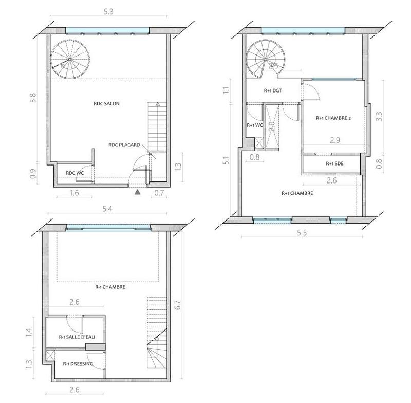 Appartement - 113 m² - 4 pièces