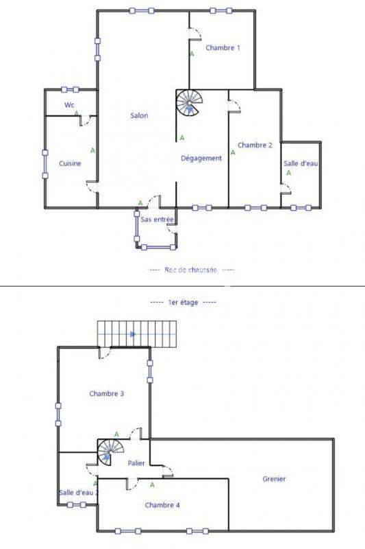Maison de campagne - 140 m² - 5 pièces