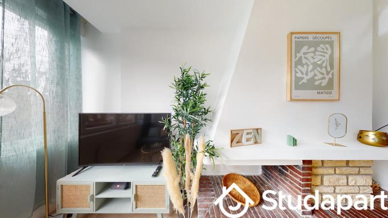 Chambre - 12 m² - 1 pièce