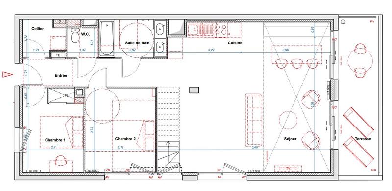 Appartement - 127 m² - 5 pièces