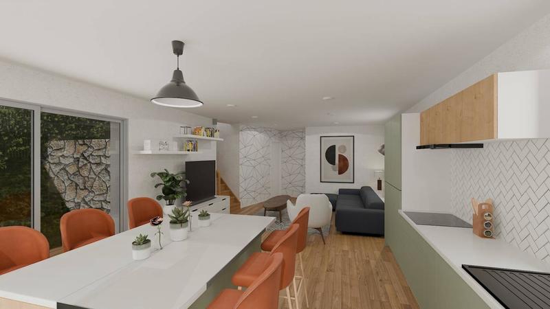 Maison - 90 m² - 4 pièces