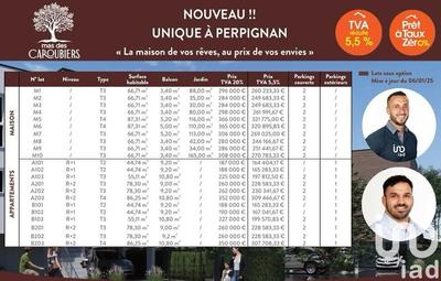 Appartement - 86 m² - 4 pièces