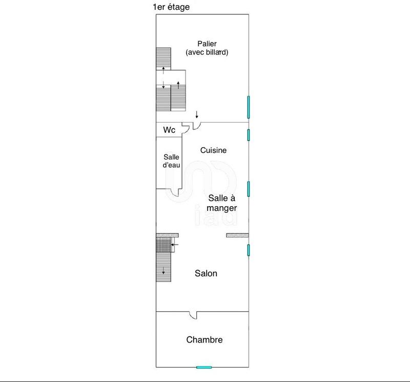 Appartement - 138 m² - 5 pièces