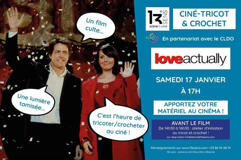 Ciné-Tricot-Crochet - Love Actually