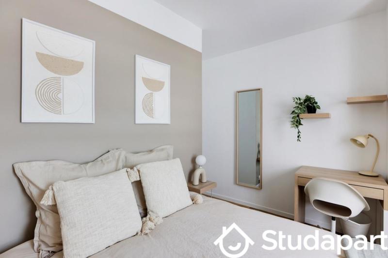 Chambre - 10 m² - 1 pièce