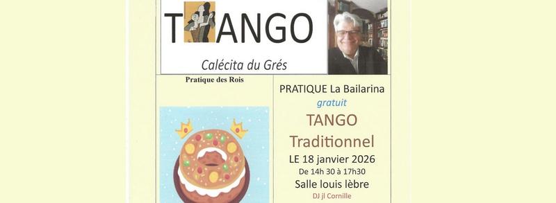 Tango Traditionnel organisé par la Calécite du Grès
