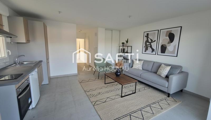 Appartement - 39 m² - 2 pièces