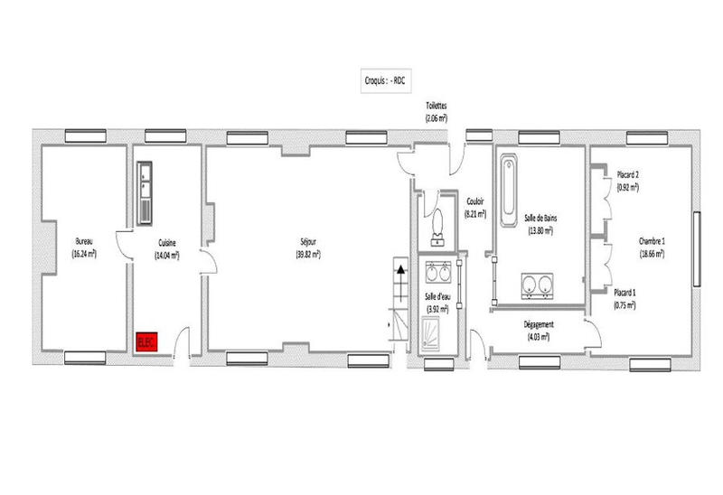 Maison - 200 m² - 8 pièces