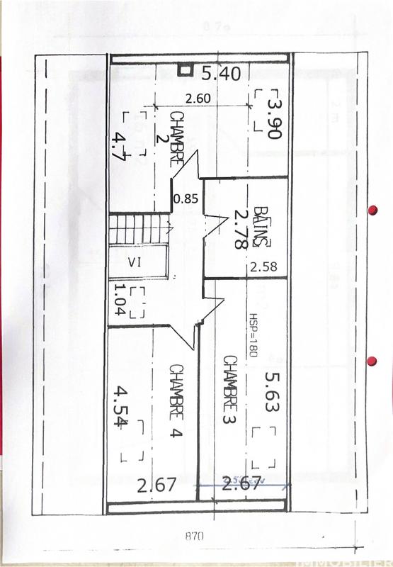 Maison - 120 m² - 6 pièces