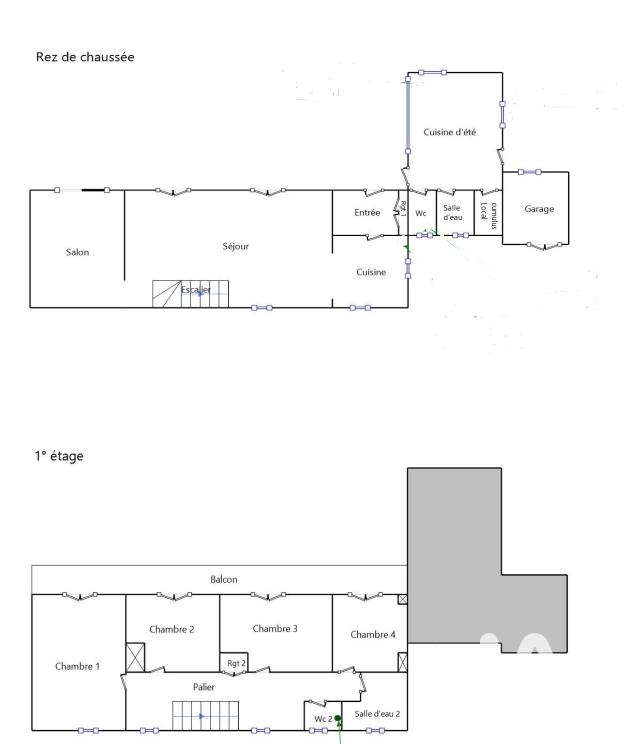 Maison - 154 m² - 7 pièces