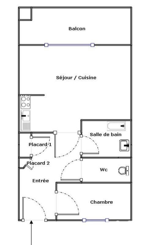 Immeuble - 89 m² - 2 pièces