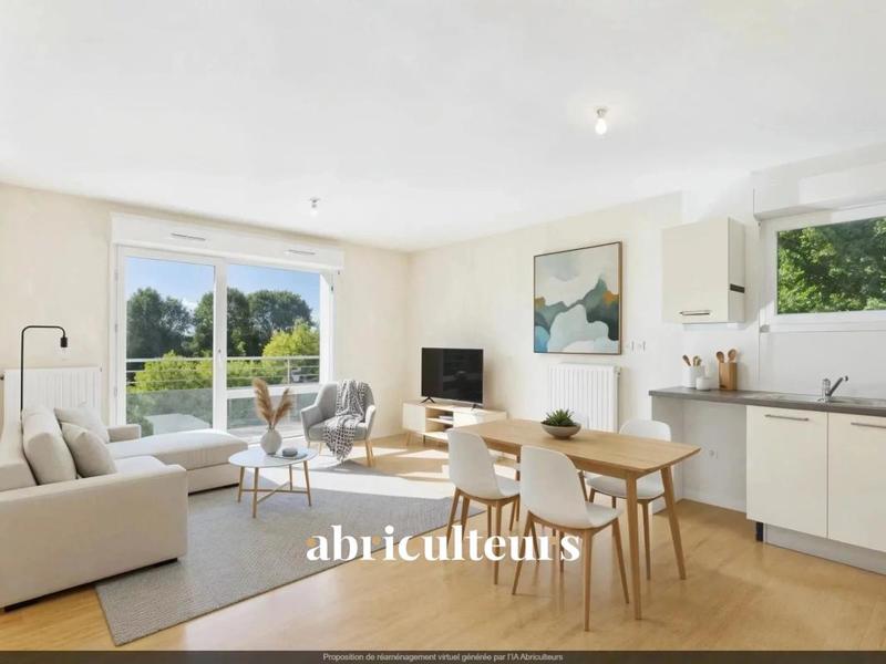 Appartement ancien - 59 m² - 3 pièces