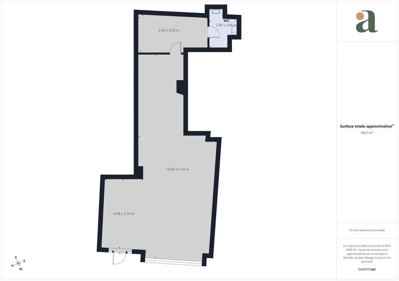 Fonds de commerce - 120 m²