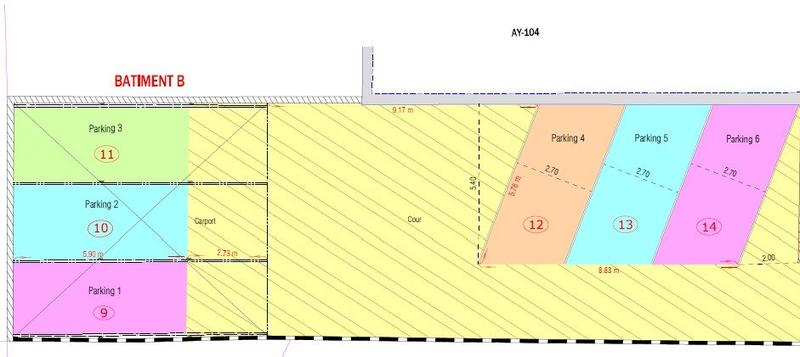 Appartement - 88 m² - 3 pièces