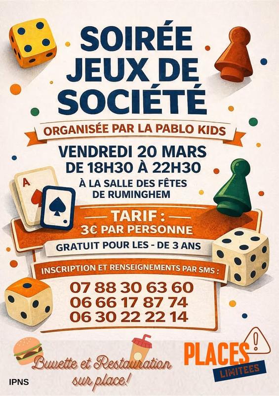 Soirée Jeux de Société