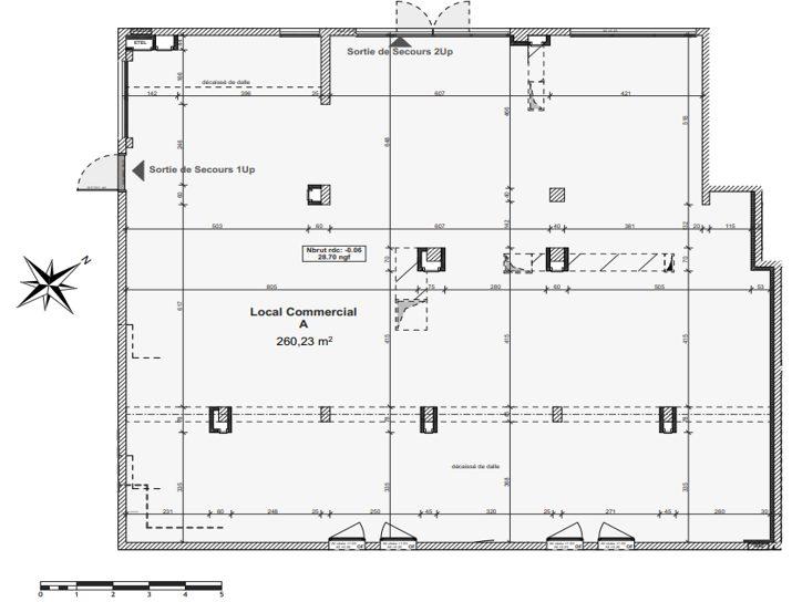 Local commercial - 260 m²