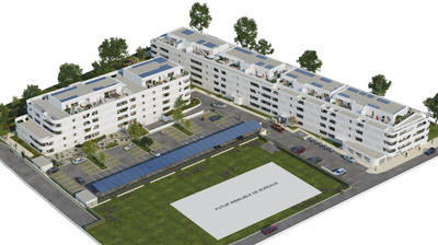 Appartement - 64 m² - 2 pièces