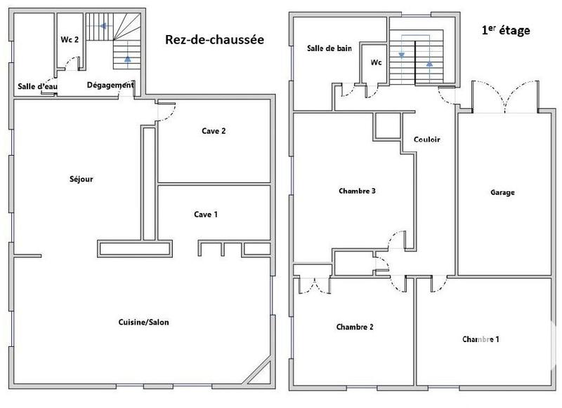 Maison - 140 m² - 6 pièces