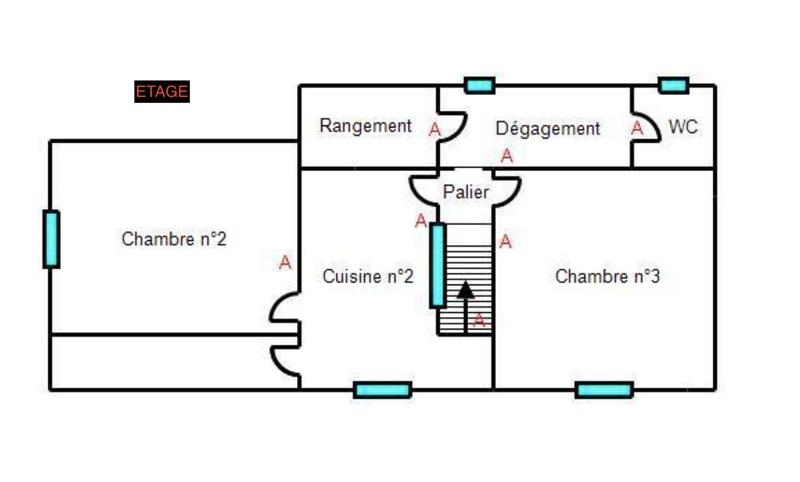 Maison ancienne - 120 m² - 5 pièces